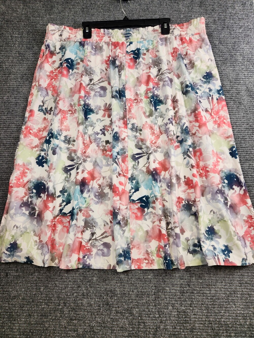 Athleta Skirt Womens Sz 3X Savannah Floral A Line Stretch Active Travel Athletic